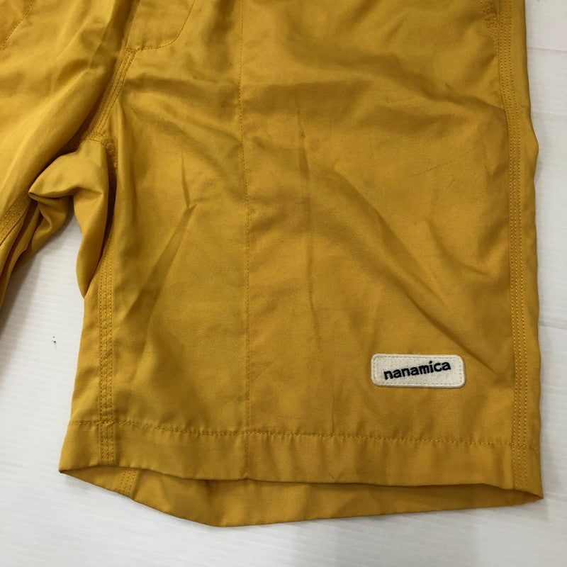 【中古品】【メンズ】 nanamica ナナミカ DECK SHORTS SUDS973 デッキショーツ ボトムス ショートパンツ ハーフパンツ 155-250503-kk-23-tei サイズ：34 カラー：イエロー 万代Net店