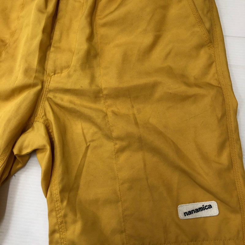 【中古品】【メンズ】 nanamica ナナミカ DECK SHORTS SUDS973 デッキショーツ ボトムス ショートパンツ ハーフパンツ 155-250503-kk-23-tei サイズ：34 カラー：イエロー 万代Net店