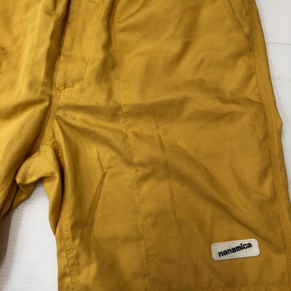 【中古品】【メンズ】 nanamica ナナミカ DECK SHORTS SUDS973 デッキショーツ ボトムス ショートパンツ ハーフパンツ 155-250503-kk-23-tei サイズ：34 カラー：イエロー 万代Net店