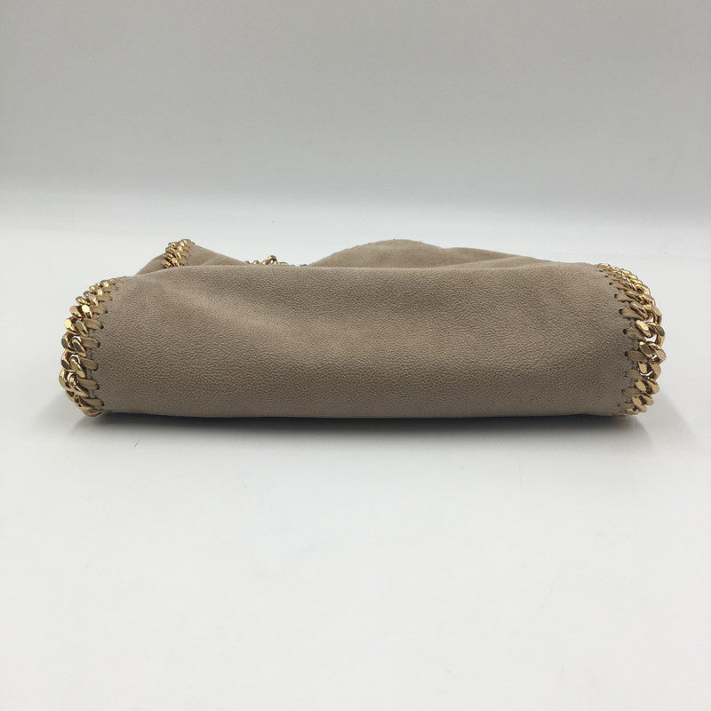 【中古品】【レディース】 STELLA MCARTNEY ステラ マッカートニー FALABELLA FOLDOVER TOTE BAG ファラベラ フォールドオーバー トートバッグ カバン 2WAYバッグ ショルダーバッグ ハンドバッグ 188-250609-KS-06-tei カラー：クロテッドクリーム 万代Net店