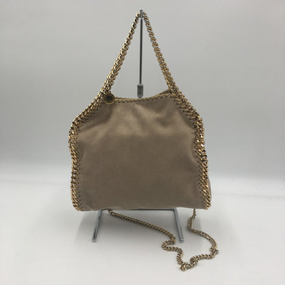【中古品】【レディース】 STELLA MCARTNEY ステラ マッカートニー FALABELLA FOLDOVER TOTE BAG ファラベラ フォールドオーバー トートバッグ カバン 2WAYバッグ ショルダーバッグ ハンドバッグ 188-250609-KS-06-tei カラー：クロテッドクリーム 万代Net店