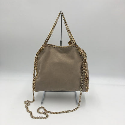 【中古品】【レディース】 STELLA MCARTNEY ステラ マッカートニー FALABELLA FOLDOVER TOTE BAG ファラベラ フォールドオーバー トートバッグ カバン 2WAYバッグ ショルダーバッグ ハンドバッグ 188-250609-KS-06-tei カラー：クロテッドクリーム 万代Net店