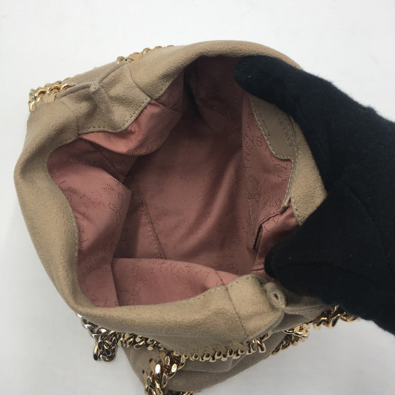 【中古品】【レディース】 STELLA MCARTNEY ステラ マッカートニー FALABELLA FOLDOVER TOTE BAG ファラベラ フォールドオーバー トートバッグ カバン 2WAYバッグ ショルダーバッグ ハンドバッグ 188-250609-KS-06-tei カラー：クロテッドクリーム 万代Net店