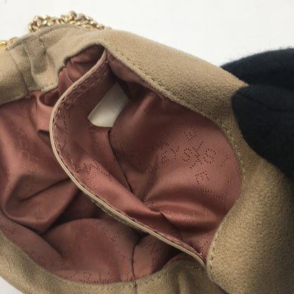 【中古品】【レディース】 STELLA MCARTNEY ステラ マッカートニー FALABELLA FOLDOVER TOTE BAG ファラベラ フォールドオーバー トートバッグ カバン 2WAYバッグ ショルダーバッグ ハンドバッグ 188-250609-KS-06-tei カラー：クロテッドクリーム 万代Net店