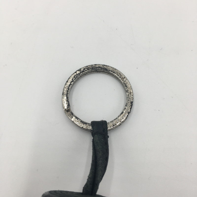 【中古品】【メンズ/レディース】 HERMES エルメス CARMEN LEATHER TASSEL CHARM KEY RING カルメン レザー タッセル チャーム キーホルダー アクセサリー 182-250609-KS-10-tei カラー：ブラック 万代Net店