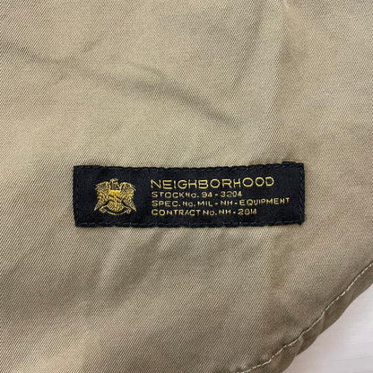 【中古品】【メンズ】 NEIGHBORHOOD ネイバーフッド OFFICER C-SHIRT L/S 151ICNH-SHM01 オフィサー ロングスリーブシャツ 長袖トップス 142-260806-ss-09-tei サイズ：S カラー：ベージュ 万代Net店
