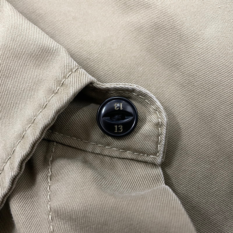 【中古品】【メンズ】 NEIGHBORHOOD ネイバーフッド OFFICER C-SHIRT L/S 151ICNH-SHM01 オフィサー ロングスリーブシャツ 長袖トップス 142-260806-ss-09-tei サイズ：S カラー：ベージュ 万代Net店