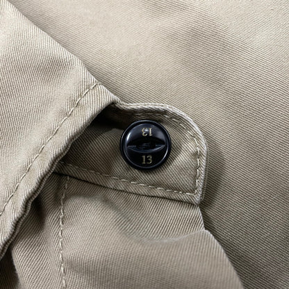 【中古品】【メンズ】 NEIGHBORHOOD ネイバーフッド OFFICER C-SHIRT L/S 151ICNH-SHM01 オフィサー ロングスリーブシャツ 長袖トップス 142-260806-ss-09-tei サイズ：S カラー：ベージュ 万代Net店