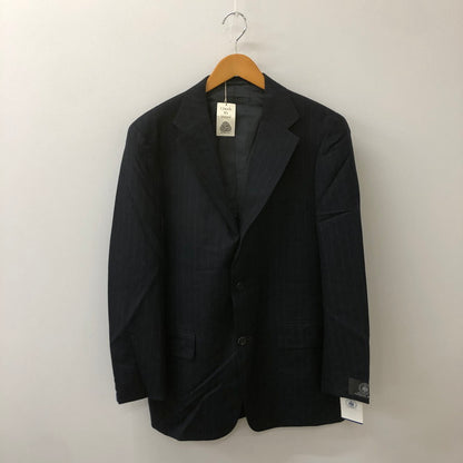 【中古品】【メンズ】 J.PRESS ジェイプレス WOOL 3B JACKET & SLACKS 1328560/317853ウール 3B ジャケット スラックス セットアップ 147-250506-kk-03-tei サイズ：下記参照 カラー：ネイビー 万代Net店