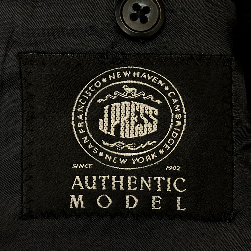 【中古品】【メンズ】 J.PRESS ジェイプレス WOOL 3B JACKET & SLACKS 1328560/317853ウール 3B ジャケット スラックス セットアップ 147-250506-kk-03-tei サイズ：下記参照 カラー：ネイビー 万代Net店