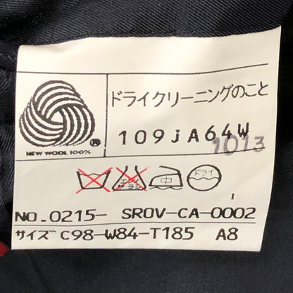 【中古品】【メンズ】 J.PRESS ジェイプレス WOOL 3B JACKET & SLACKS 1328560/317853ウール 3B ジャケット スラックス セットアップ 147-250506-kk-03-tei サイズ：下記参照 カラー：ネイビー 万代Net店