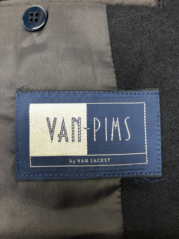 【現状渡し品】【メンズ】 VAN JACKET ヴァンヂャケット VAN-PIMS ヴァンピムス ウールジャケット トップス アウター 147-260910-YS-9-hon カラー：ネイビー 万代Net店