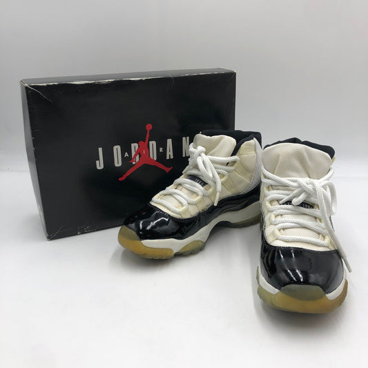 【現状渡し品】【メンズ】 NIKE ナイキ AIR JORDAN 11 OG CONCORD 130245-101 95年製 エアジョーダン 11 オリジナル コンコルド スニーカー 靴 160-250716-KS-26-tei カラー：WHITE-BLACK-DARK CONCORD 万代Net店