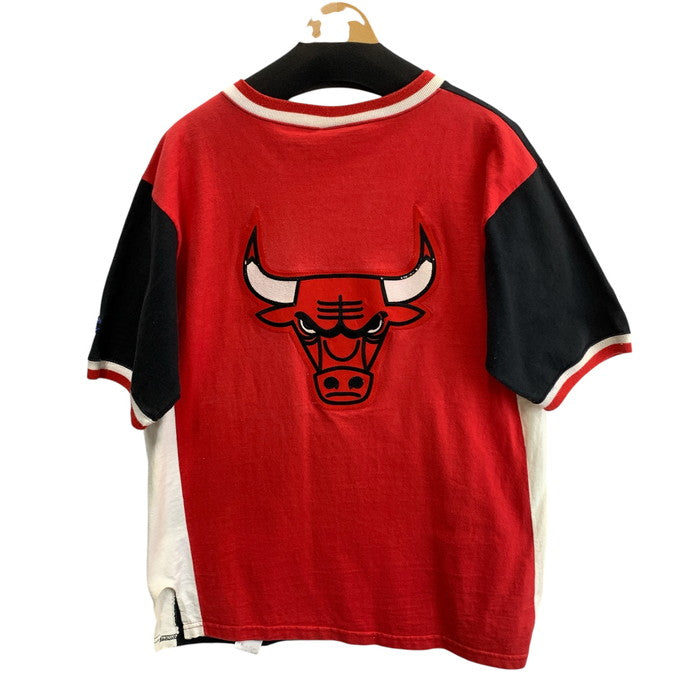 【中古品】【メンズ】 Champion チャンピオン CHICAGO BULLS スウェットTシャツ ブランド 古着 145-260110-gm-13-fuz サイズ：M カラー：レッド 万代Net店