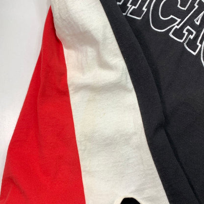 【中古品】【メンズ】 Champion チャンピオン CHICAGO BULLS スウェットTシャツ ブランド 古着 145-260110-gm-13-fuz サイズ：M カラー：レッド 万代Net店