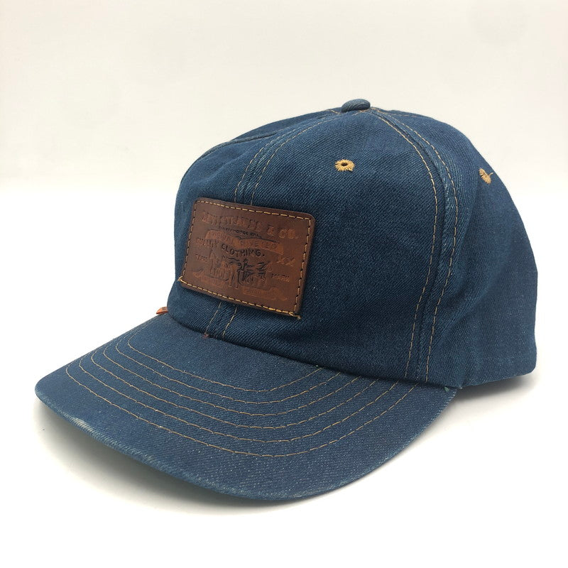 【中古品】【メンズ】 Levi's リーバイス 70~80's ORANGE TAB DENIM CAP VINTAGE 70-80年代 オレンジタブ デニムキャップ 帽子 ヴィンテージ 185-250612-kk-02-tei サイズ：F カラー：インディゴ 万代Net店