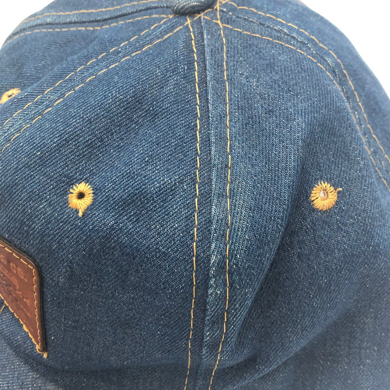 【中古品】【メンズ】 Levi's リーバイス 70~80's ORANGE TAB DENIM CAP VINTAGE 70-80年代 オレンジタブ デニムキャップ 帽子 ヴィンテージ 185-250612-kk-02-tei サイズ：F カラー：インディゴ 万代Net店