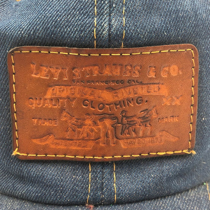 【中古品】【メンズ】 Levi's リーバイス 70~80's ORANGE TAB DENIM CAP VINTAGE 70-80年代 オレンジタブ デニムキャップ 帽子 ヴィンテージ 185-250612-kk-02-tei サイズ：F カラー：インディゴ 万代Net店