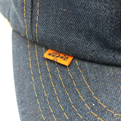 【中古品】【メンズ】 Levi's リーバイス 70~80's ORANGE TAB DENIM CAP VINTAGE 70-80年代 オレンジタブ デニムキャップ 帽子 ヴィンテージ 185-250612-kk-02-tei サイズ：F カラー：インディゴ 万代Net店