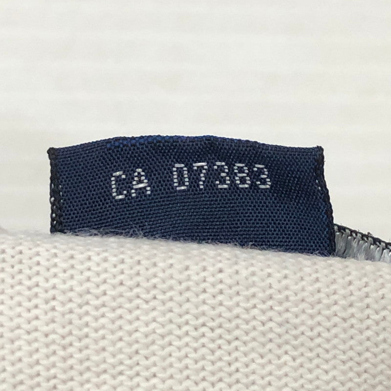 【現状渡し品】【メンズ】 Polo by Ralph Lauren ポロバイラルフローレン BORDER RUGGER SHIRT ボーダー ラガーシャツ トップス 長袖 ラグビーシャツ 147-250506-kk-02-tei サイズ：XL カラー：ホワイト/ネイビー 万代Net店