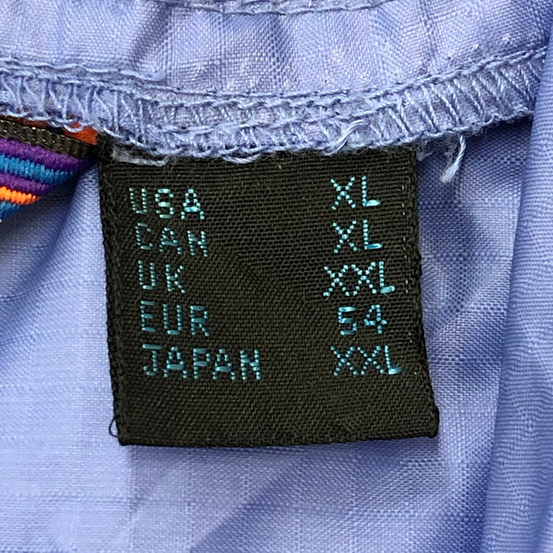 【中古品】【メンズ】 patagonia パタゴニア 80's FEATHERWEIGHT SHELL PULLOVER VINTAGE 80年代 フェザーウェイト シェルプルオーバー 三角タグ ヴィンテージ 144-250505-kk-10-fuz サイズ：XXL カラー：ブルー/グレー 万代Net店