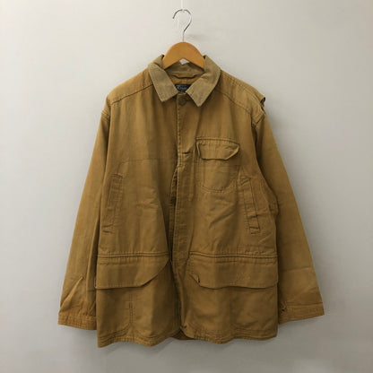 【現状渡し品】【メンズ】 Polo by Ralph Lauren ポロバイラルフローレン 90's HUNTING JACKET 90年代 ハンティングジャケット アウター 147-250505-kk-21-fuz サイズ：L カラー：ベージュ 万代Net店