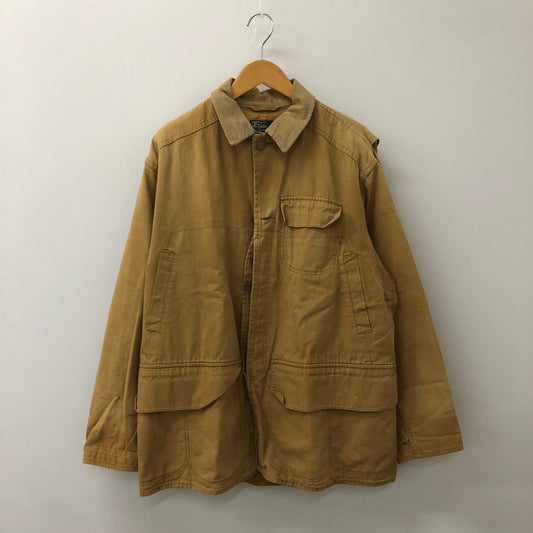 【現状渡し品】【メンズ】 Polo by Ralph Lauren ポロバイラルフローレン 90's HUNTING JACKET 90年代 ハンティングジャケット アウター 147-250505-kk-21-fuz サイズ：L カラー：ベージュ 万代Net店