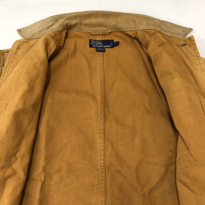 【現状渡し品】【メンズ】 Polo by Ralph Lauren ポロバイラルフローレン 90's HUNTING JACKET 90年代 ハンティングジャケット アウター 147-250505-kk-21-fuz サイズ：L カラー：ベージュ 万代Net店