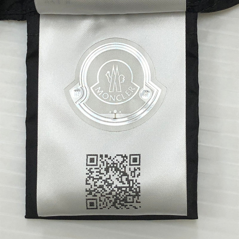 【中古美品】【メンズ】 MONCLER モンクレール 25SS CAMICIA EXCLUSIVE FOR RON HERMAN K10912F00019 539ZD カミチャ エクスクルージブ フォア ロンハーマン ライトアウター リサイクルナイロン シャツジャケット 141-250505-kk-09-tei サイズ：M カラー：ブラック 万代Net店