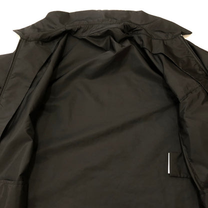 【中古美品】【メンズ】 MONCLER モンクレール 25SS CAMICIA EXCLUSIVE FOR RON HERMAN K10912F00019 539ZD カミチャ エクスクルージブ フォア ロンハーマン ライトアウター リサイクルナイロン シャツジャケット 141-250505-kk-09-tei サイズ：M カラー：ブラック 万代Net店