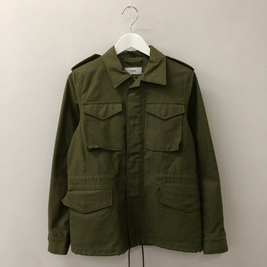 【中古品】【レディース】 HYKE ハイク 20SS M-65 FIELD JACKET 201-17023 M-65 フィールドジャケット ライトアウター ミリタリージャケット 168-250506-kk-20-tei サイズ：2 カラー：カーキ 万代Net店