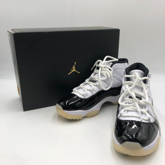 【中古品】【メンズ】 NIKE ナイキ 23AW AIR JORDAN 11 RETRO GRATITUDE CT8012-170 エアジョーダン 11 レトロ グラティテュード スニーカー 靴 160-250716-KS-06-tei カラー：WHITE/METALLIC GOLD-BLACK 万代Net店