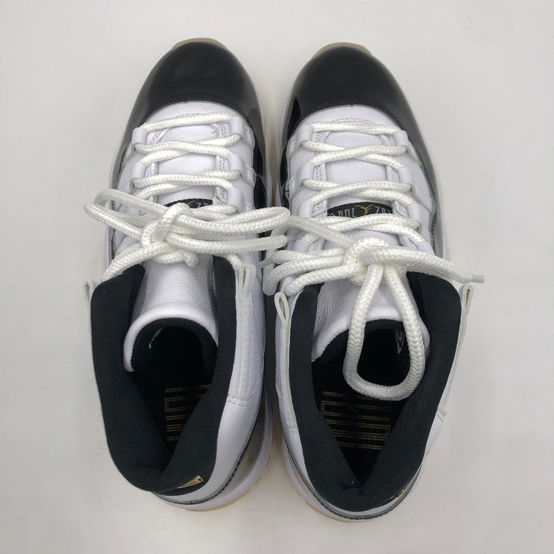 【中古品】【メンズ】 NIKE ナイキ 23AW AIR JORDAN 11 RETRO GRATITUDE CT8012-170 エアジョーダン 11 レトロ グラティテュード スニーカー 靴 160-250716-KS-06-tei カラー：WHITE/METALLIC GOLD-BLACK 万代Net店