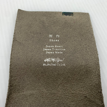 【現状渡し品】【メンズ】 所作 Shosa オイルヌバック ショートウォレット2.0 財布 二つ折り レザーウォレット 200-260712-ko-09-tei カラー：グレー 万代Net店