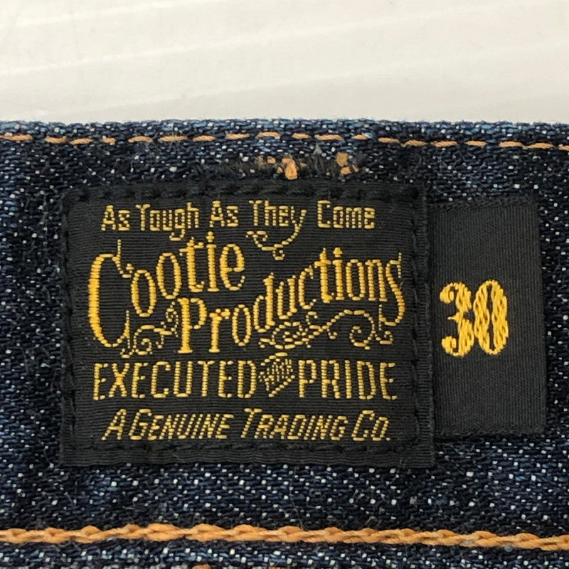 【中古品】【メンズ】 COOTIE クーティー TROUSERS DENIM PANTS トラウザーズ デニムパンツ ボトムス ジーンズ 156-250518-kk-28-tei サイズ：30 カラー：インディゴ 万代Net店