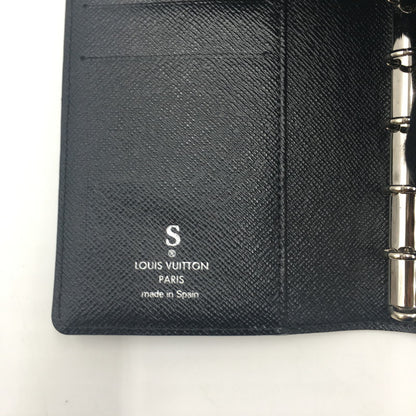 【中古品】【メンズ/レディース】 LOUIS VUITTON ルイ・ヴィトン AGENDA PM R20052 アジェンダ PM ダイアリー 手帳 ノート 179-250510-KS-02-tei カラー：ノワール 万代Net店