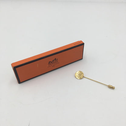 【中古品】【レディース】 HERMES エルメス SERIE LAPELPIN PINBROOCH セリエ ラペルピン ピンブローチ アクセサリー 182-250609-KS-12-tei カラー：ゴールド 万代Net店