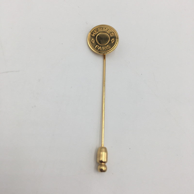 【中古品】【レディース】 HERMES エルメス SERIE LAPELPIN PINBROOCH セリエ ラペルピン ピンブローチ アクセサリー 182-250609-KS-12-tei カラー：ゴールド 万代Net店