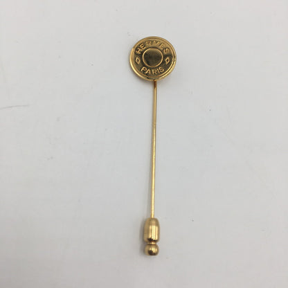 【中古品】【レディース】 HERMES エルメス SERIE LAPELPIN PINBROOCH セリエ ラペルピン ピンブローチ アクセサリー 182-250609-KS-12-tei カラー：ゴールド 万代Net店