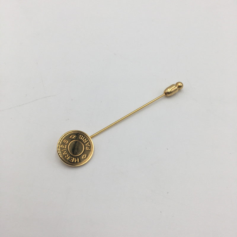 【中古品】【レディース】 HERMES エルメス SERIE LAPELPIN PINBROOCH セリエ ラペルピン ピンブローチ アクセサリー 182-250609-KS-12-tei カラー：ゴールド 万代Net店
