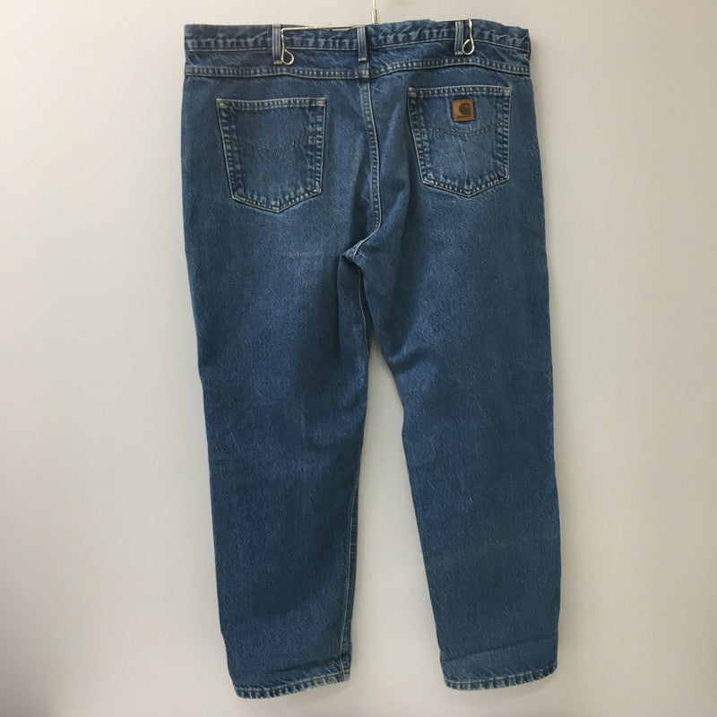 【中古品】【メンズ】 Carhartt カーハート TRADITIONAL FIT DENIM PANTS B18-DST トラディショナル フィット デニムパンツ ボトムス ジーンズ USA製 156-250508-KS-05-tei サイズ：44 カラー：ブルー 万代Net店