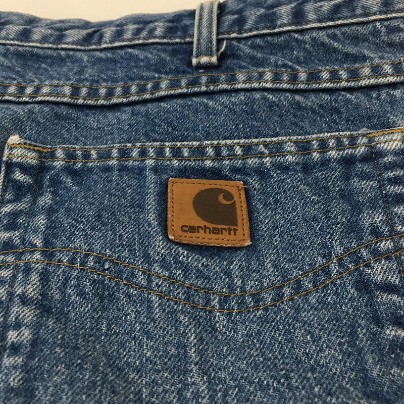 【中古品】【メンズ】 Carhartt カーハート TRADITIONAL FIT DENIM PANTS B18-DST トラディショナル フィット デニムパンツ ボトムス ジーンズ USA製 156-250508-KS-05-tei サイズ：44 カラー：ブルー 万代Net店