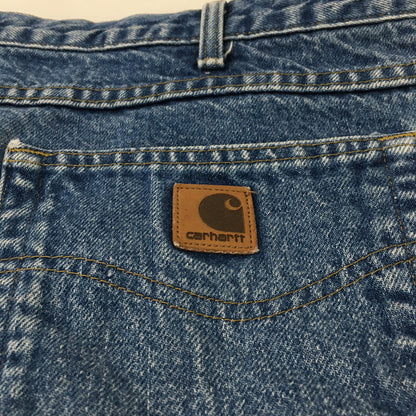 【中古品】【メンズ】 Carhartt カーハート TRADITIONAL FIT DENIM PANTS B18-DST トラディショナル フィット デニムパンツ ボトムス ジーンズ USA製 156-250508-KS-05-tei サイズ：44 カラー：ブルー 万代Net店