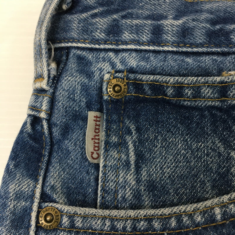 【中古品】【メンズ】 Carhartt カーハート TRADITIONAL FIT DENIM PANTS B18-DST トラディショナル フィット デニムパンツ ボトムス ジーンズ USA製 156-250508-KS-05-tei サイズ：44 カラー：ブルー 万代Net店