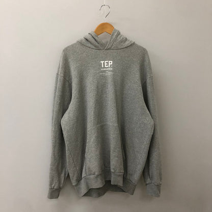 【中古品】【メンズ】 THE ENNOY PROFESSIONAL ザ エンノイ プロフェッショナル × PLIIILEEEASSE プリーズ 別注 コラボ 22AW TEP HOODIE AW22BRENCT06PL プルオーバーフーディー トップス パーカー 140-250509-kk-02-tei サイズ：XL カラー：グレー 万代Net店