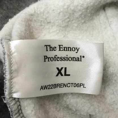 【中古品】【メンズ】 THE ENNOY PROFESSIONAL ザ エンノイ プロフェッショナル × PLIIILEEEASSE プリーズ 別注 コラボ 22AW TEP HOODIE AW22BRENCT06PL プルオーバーフーディー トップス パーカー 140-250509-kk-02-tei サイズ：XL カラー：グレー 万代Net店