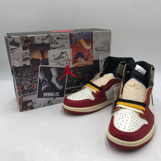 【中古美品】【メンズ】 NIKE ナイキ × UNION ユニオン 別注 コラボ 25SS AIR JORDAN 1 RETRO HIGH OG HV8563-600 エアジョーダン1 レトロ ハイ オリジナル スニーカー 靴 160-250727-KS-07-tei カラー：VARSITY RED 万代Net店
