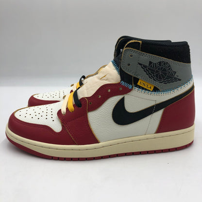 【中古美品】【メンズ】 NIKE ナイキ × UNION ユニオン 別注 コラボ 25SS AIR JORDAN 1 RETRO HIGH OG HV8563-600 エアジョーダン1 レトロ ハイ オリジナル スニーカー 靴 160-250727-KS-07-tei カラー：VARSITY RED 万代Net店