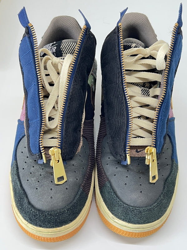 【中古品】【メンズ】 NIKE ナイキ × Travis Scott トラビス・スコット 別注 コラボ AIR FORCE 1 LOW/CACTUS JACK CN2405-900 エアフォース 1 ロー カクタスジャック スニーカー 靴 160-260801-kk-06-hon カラー：MULTI-COLOR/MUTED BRONZE 万代Net店