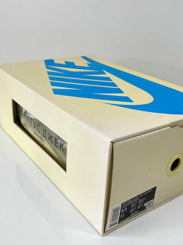 【中古品】【メンズ】 NIKE ナイキ × Travis Scott トラビス・スコット 別注 コラボ AIR FORCE 1 LOW/CACTUS JACK CN2405-900 エアフォース 1 ロー カクタスジャック スニーカー 靴 160-260801-kk-06-hon カラー：MULTI-COLOR/MUTED BRONZE 万代Net店
